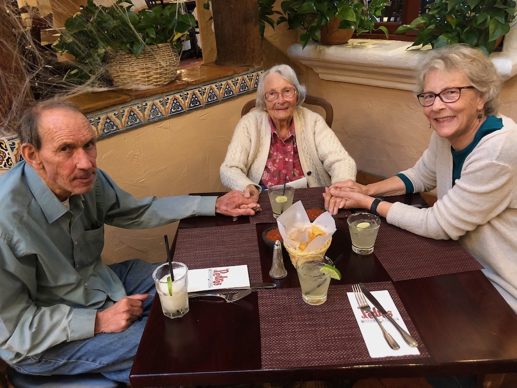 Mike, Rhoda, and Susie at Pedro&#39;s